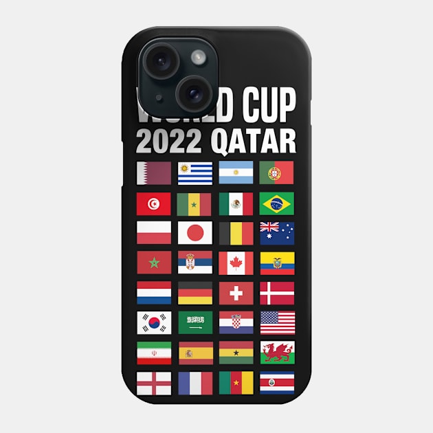 WORLD CUP 2022 Phone Case by C_ceconello