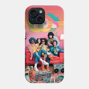 80s kids meet-up get-together Phone Case