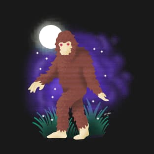 8-Bit Bigfoot T-Shirt