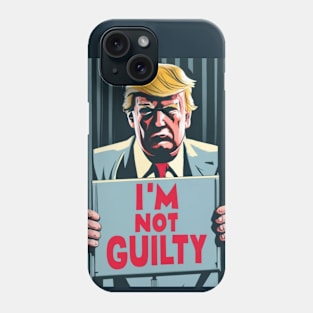 Trump 2024 Mugshot President Phone Case