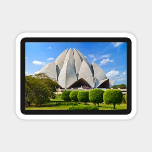 Bahai Temple. Magnet