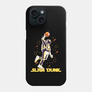 Slam Dunk Astronaut Basketball Player Phone Case