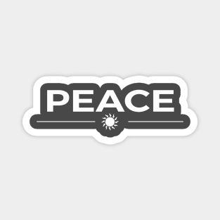 PEACE Magnet