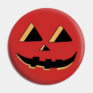 Pumpkin Face Pin