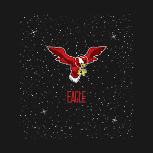 Space EAGLE-BALD EAGLE IN SPACE T-Shirt