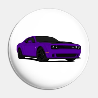 HELLCAT PURPLE Pin