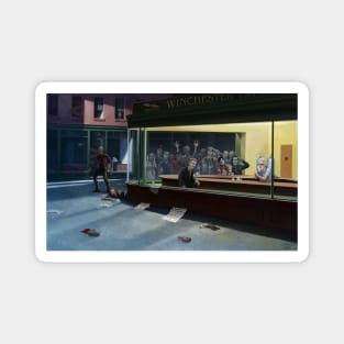 Nighthawks of the Living Dead or Ghoulavarde of Broken Screams Magnet