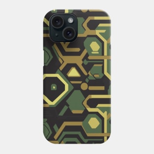 HieroThyme Chronolith C0001-e camouflage Phone Case