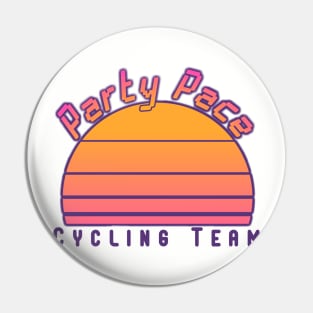 Party Pace Cycling Team Pin