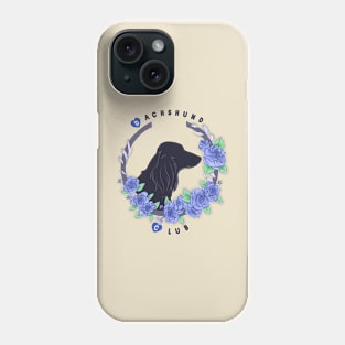 DACHSHUND CLUB Phone Case