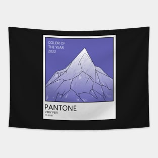 VERY PERI PANTONE Color. Mountain Tapestry