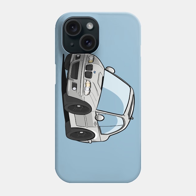 BMW M3 Caricature Phone Case by HSDESIGNS