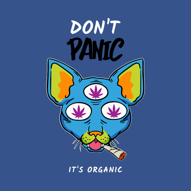 Don't Panic Its Organic Comment Design by Go-Buzz