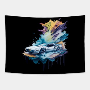 Summer Art DMC DeLorean Tapestry