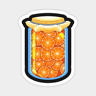 Jar of Oranges Magnet