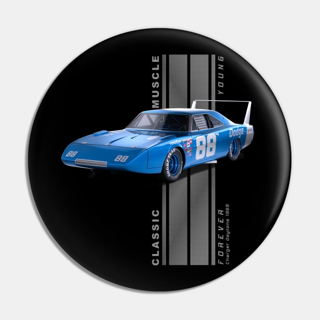 Charger Daytona Classic American Muscle Cars Vintage Pin by Jose Luiz Filho