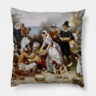 The First Thanksgiving Pillow