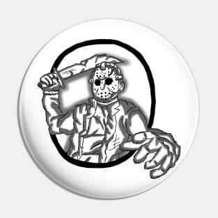 Diseño de Jason voorhees Pin