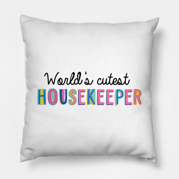 Housekeeper Gifts | World's cutest Housekeeper Pillow by BetterManufaktur