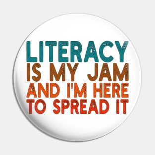 literacy is my jam and i'm here to spread it Pin