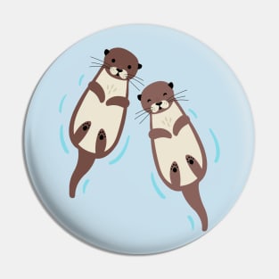 Otters Pin