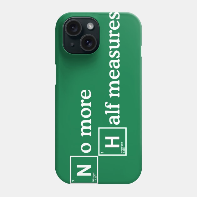 Half Measures Phone Case by nickbeta