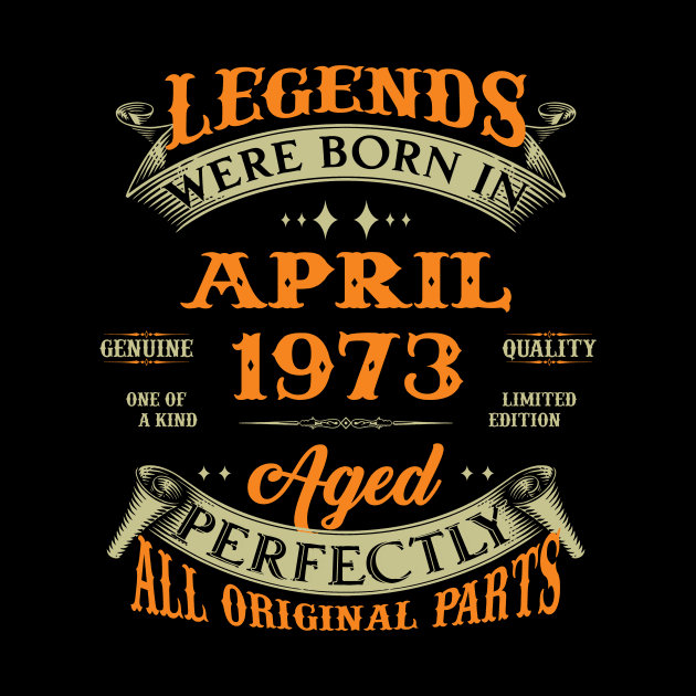 Legend Was Born In April 1973 Aged Perfectly Original Parts by D'porter