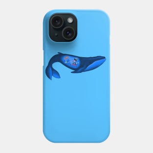 Meeting in the whale Phone Case