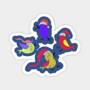 Bird Christmas Gifts Magnet