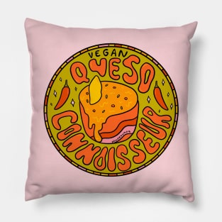 Vegan Queso Connoisseur Pillow