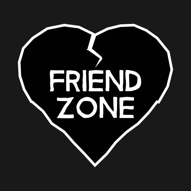 Friend Zone Anti-Valentine's Day Heart by HolidayShirts