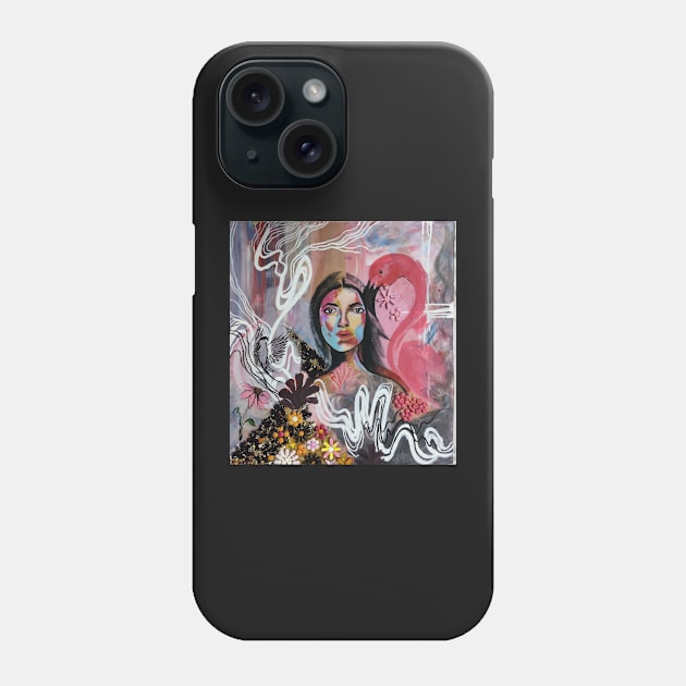 Self portrait Phone Case by Mohita--Garg