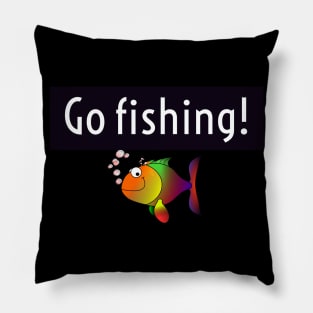 Go fishing! Pillow