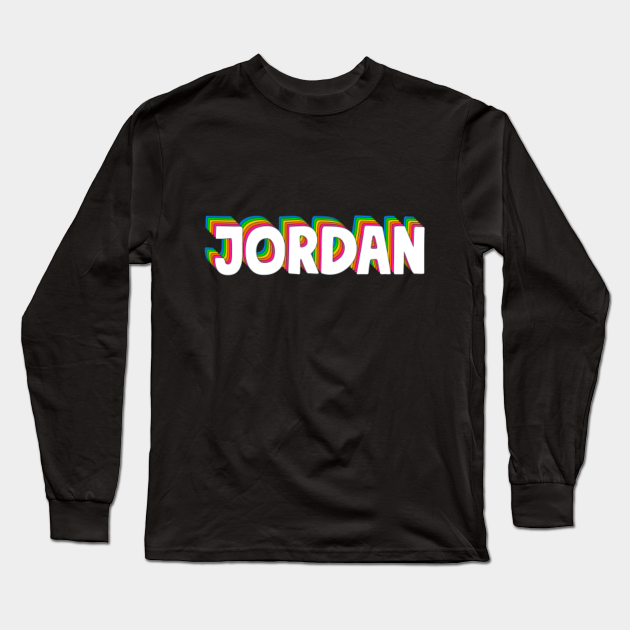 rainbow jordan shirt