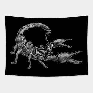 Black Scorpion Tapestry