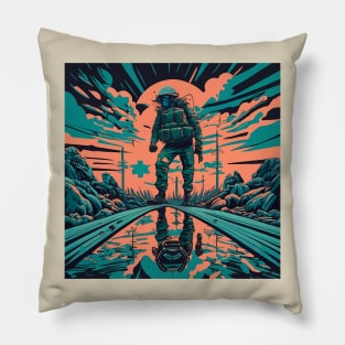 Area 51 art Pillow