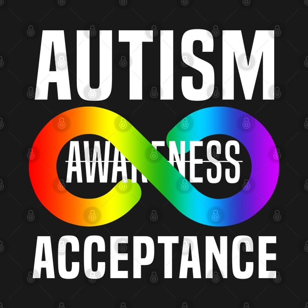 Autism Acceptance Awareness Is Not Enough by Luna Illustration