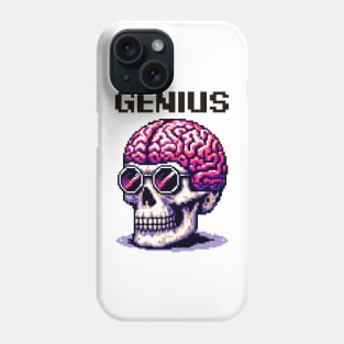 Genius Skull Phone Case