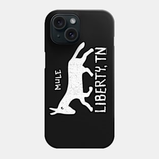 Liberty Mule (classic design, white) Phone Case