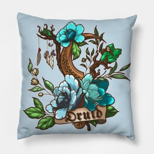 Druid Class - D&D Class Art for players of DnD tabletop or video games Pillow