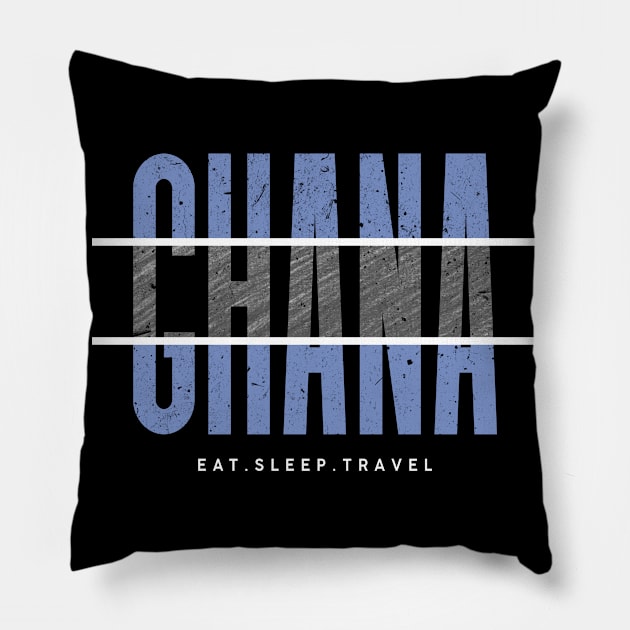 Ghana trip Pillow by SerenityByAlex