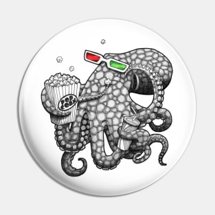 Octopus Loves 3D Pin