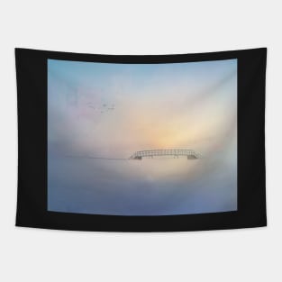 The Bridge to nowhere Tapestry