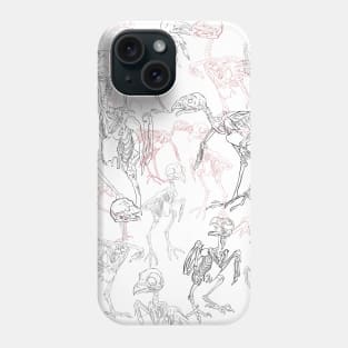 Owl Skeletons Phone Case