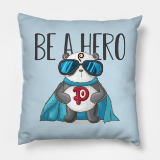 Panda Be A HEro Pillow