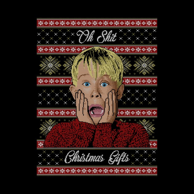 Oh Shit Christmas Gifts by Fle