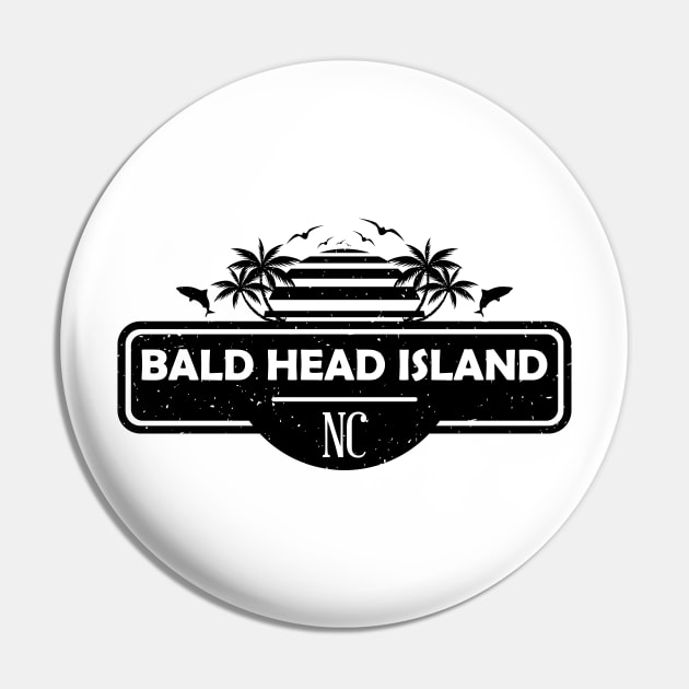 Bald Head Island Beach - North Carolina, Tropical Palm Trees Sunset - Summer Pin by Jahmar Anderson