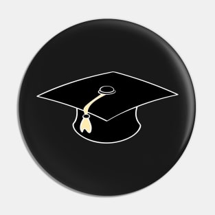 Grad Cap Pin