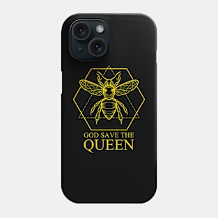 God Save The Queen Beekeeper Bees Apiculture Phone Case