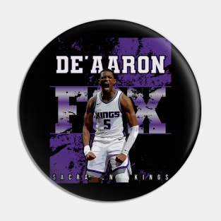 De'aaron fox || Basketball Pin